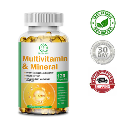 #ad Multi Vitamin amp; Mineral Capsules For Men amp; Women#x27;s Health Natural Softgels $18.33