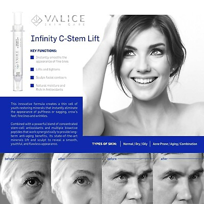 #ad Instant Face Lift Serum uses Advanced Stem Cell amp; Peptides for an ageless finish $24.95