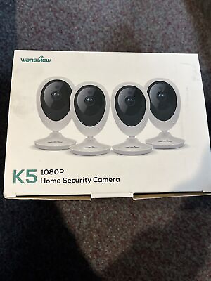 #ad Wansview K5 1080P Indoor Night Vision Security Camera Baby or Pet Monitor 4 Pack $27.26