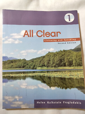 #ad All Clear Ser.: All Clear 1 : Listening and Speaking by Helen Kalkstein... $11.35