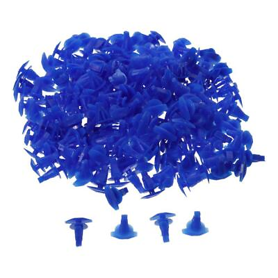 #ad 200Pcs Blue Retainer Clips Clips Clip Replacement For Car $8.47