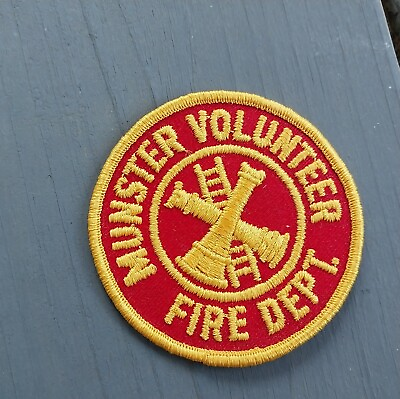 #ad Munster Indiana IN Fire Dept Round 3quot; Shoulder Patch $15.65