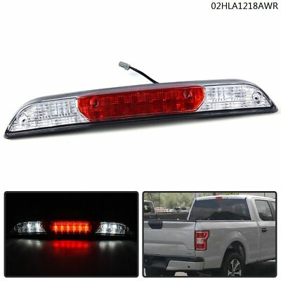 #ad Clear Red Lens Rear LED Third 3rd Brake Light Cargo Lamp Fit For 15 19 Ford F150 $19.57