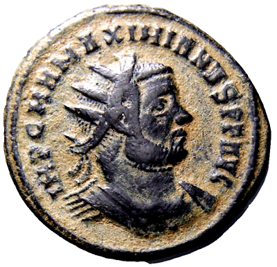 #ad Bold EF Maximianus Antioch 293 AD Æ antoninianus Ancient Roman Coin wCOA $55.88