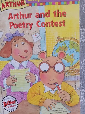 #ad Arthur and the Poetry Contest: An Arthur Chapter Book Pre owned Paperback $2.99