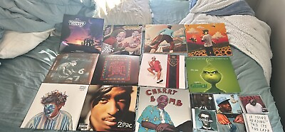 #ad Vinyl and cd collection $450.00