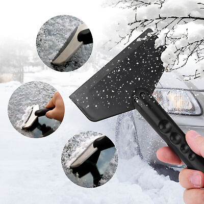 #ad Stainless Steel Ice Scraper For Easy Vehicle Snow Removal OLL $13.29