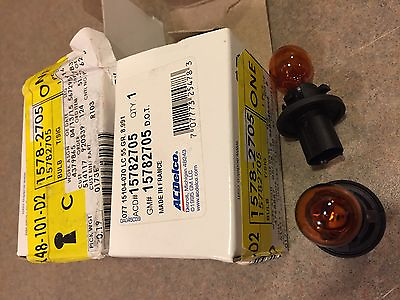 #ad 2008 2014 CADILLAC CTS BUICK NOS GM DELCO FOG DRIVING LIGHT BULB SET 15782705 $50.00