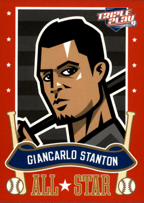 #ad 2013 Triple Play All Stars #16 Giancarlo Stanton $1.49