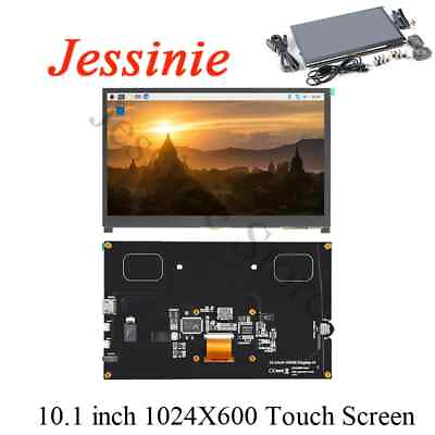 #ad 10.1quot; HDMI LCD Display 1024x600 Capacitive Touch Screen for Raspberry Pi $60.74