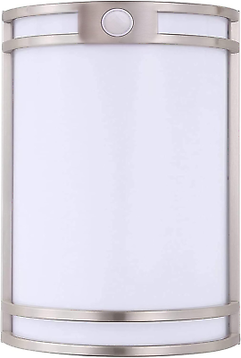 #ad Indoor Outdoor Motion Sensor LED Wall Light120V 15W 1000LM Porch Light3000K 40 $66.49