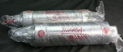 #ad Lot of 2 Bimba 504 DXP Pneumatic Cylinder Double Act 2 1 2quot; Bore 4quot; Stroke NEW $275.00