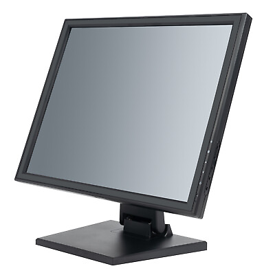 #ad 17quot; Inch POS MONITOR USB TOUCH SCREEN 1280x1024 CASH DISPLAY Resistive LCD 110V $138.65