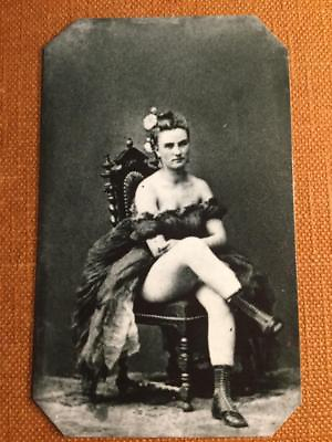 #ad Wild West Soiled Dove prostitute Historical RP tintype C368RP $14.99
