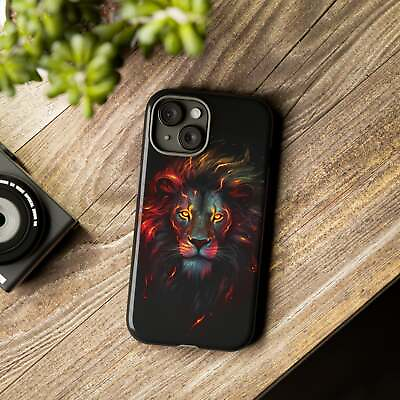 #ad Lion Art The Stay Wild Collection Iphone cases samsung phone cases Bold Animal P $22.51