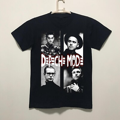 #ad Rare Depeche Mode Members Black Shirt Cotton Men S 235XL T Shirt 4H1258 $18.99