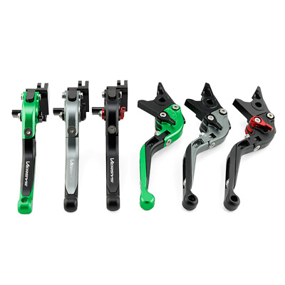 #ad Folding Extending Clutch Brake Levers For Kawasaki VERSYS 300 650 1000 KLE650 $29.03