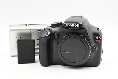 #ad Canon EOS Rebel T3 12.2MP Digital SLR Camera Body #449 $107.11