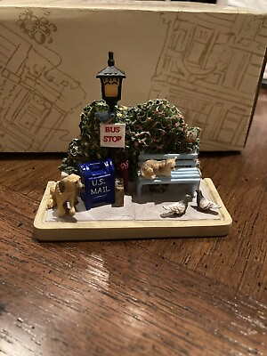 #ad The Brian Baker Collection quot;Waiting for the Busquot; Handmade Figurine #011022 $14.00