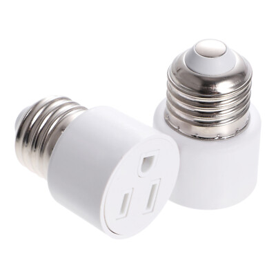 2pcs light socket outlet plug adapter LED plug Light Socket To Plug Adapter $10.22