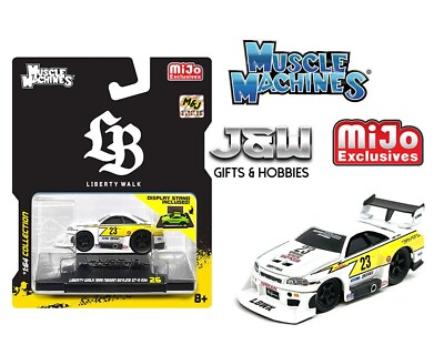 #ad Muscle Machines LBWK Nissan GT R R34 Super Silhouette 11556 1 64 $9.99