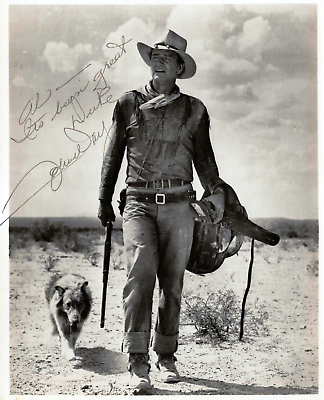 #ad John Wayne Autographed Signed 8x10 Photo Reprint $18.99