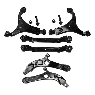 #ad Set of 6 Control Arms Front amp; Rear Driver Passenger Side Upper With bushing s $255.73