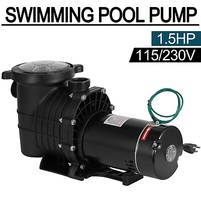 1.5HP Swimming Pool Pump Motor Hayward w Strainer Generic In Above Ground $155.75