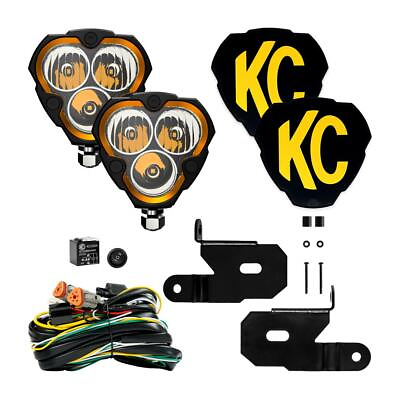 #ad KC HiLiTES 97129 The small and mighty KC FLEX ERA 3 combo pattern light huge po $535.99