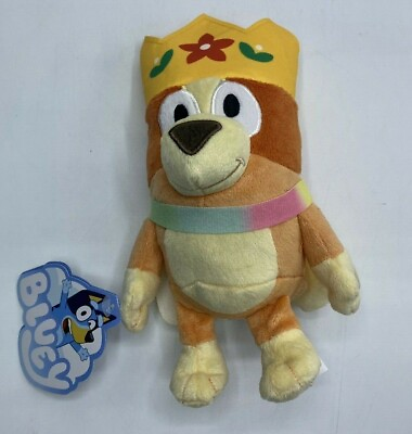 #ad Bluey Friends Adorable 7quot; Queen Bingo Royalty Plush Toy Stuffed Animal $18.66