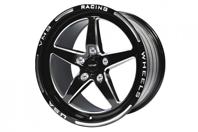 VMS V Star Rear Drag Racing Rim Wheel 17x10 5X120 44 ET For 10 20 Chevy Camaro $309.95
