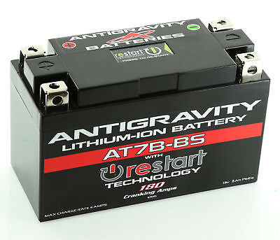 #ad ANTIGRAVITY BATTERIES Lithium Battery 12V 180CCA 7Ah BMS RE START AG AT7B BS RS $130.49