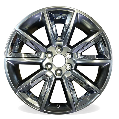 22quot; New Sinlge Wheel For 15 20 Chevy Silverado 1500 Suburban Tahoe OEM SPEC 5696 $299.96