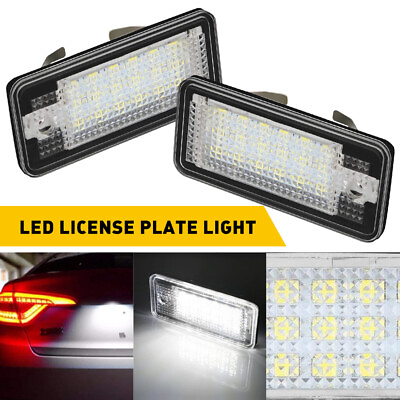 #ad CANBUS Error License LED Free Plate Light Audi For A3 A4 S3 S4 A6 S6 Q7 A8 RS4 A $11.99