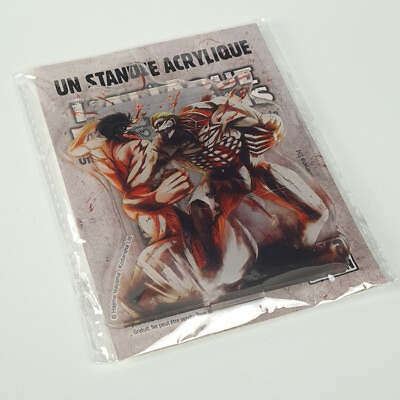 #ad Standee Acrylique L#x27;Attaque des Titans Shingeki no Kyojin NEUF New Pika Éditio $11.46