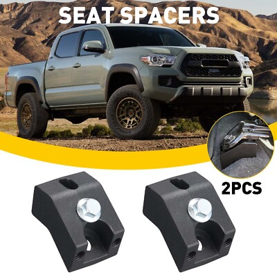 #ad 2pcs Seat Jackers Seat Spacer Lift Front For Seat Toyota Tacoma 2ndamp;3rd Gen 05 $35.14