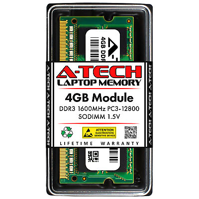 #ad 4GB PC3 12800S ASUS S505CM X450CA X450CC X450JB X450JF X450JN X450LA Memory RAM $14.99