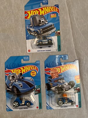 #ad Hot Wheels Tooned Series Choose Chevy Skull Shaker Twin Mill $3.49
