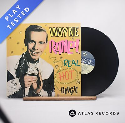 #ad Wayne Raney Real Hot Boogie LP Vinyl Record 1986 CR30247 Charly Records EX NM GBP 20.00