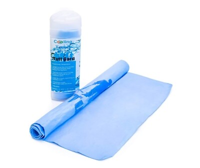 #ad Hi Visibility Blue Cooling Towel Size 25.5quot; x 16quot; $12.14