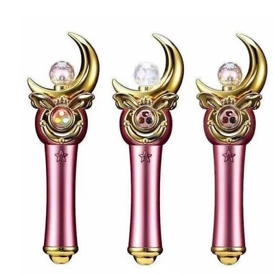 #ad Sailor Moon Magic Wand LED Multipurpose Power Bank Stick Light Cosplay Prop Gift $43.07