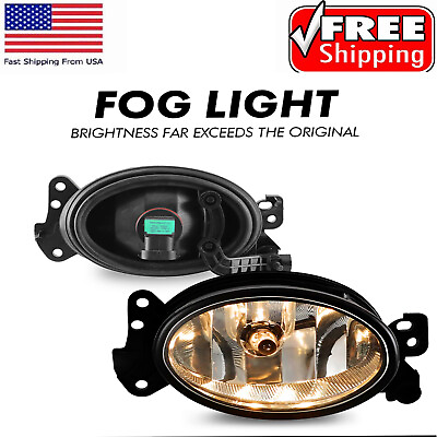 #ad Pair of Front Fog Driving Lamp Light For Mercedes Benz CLK E ML Class RH LH $36.99