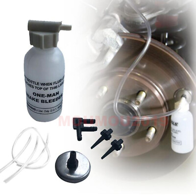 #ad Brake Line Bleeder Kit Pump Fluid Bleeding Tool For Car Caliper Wheel Cylinder $9.99