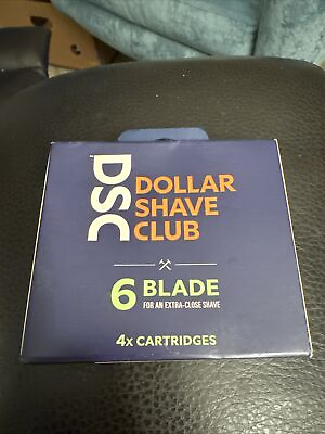 #ad Dollar Shave Club 6 Blade Cartridge Razor 4 Pack Z $7.59