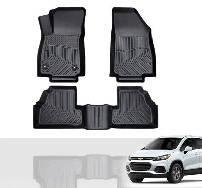 #ad For 2014 2022 Chevy Trax Floor Mats 3D TPE Floor Liners All Weather Anti slip $69.90