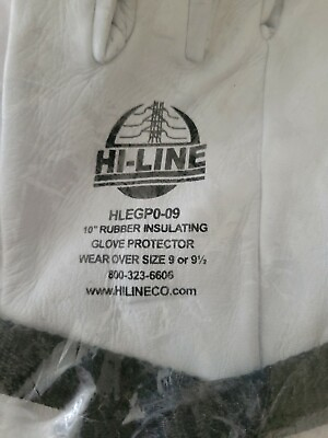 #ad Hi Line 10” Rubber Insulating Glove Protector $40.00