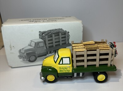#ad Dept 56 Firewood Delivery Truck Snow Village Accessory 54864 Christmas $21.99