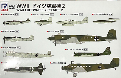 #ad 1 700 WW2 Aircraft : Luftwaffe Aircraft #2 Germany #S56 : PITROAD AU $26.95