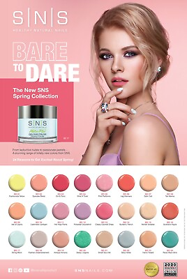 #ad SNS Dipping Powder Bare To Dare Collection BD $12.95