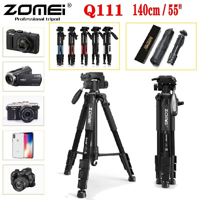 #ad Zomei 55quot; Q111 Portable Travel Camera Tripod for Canon Nikon Sony Phone Holder $52.24